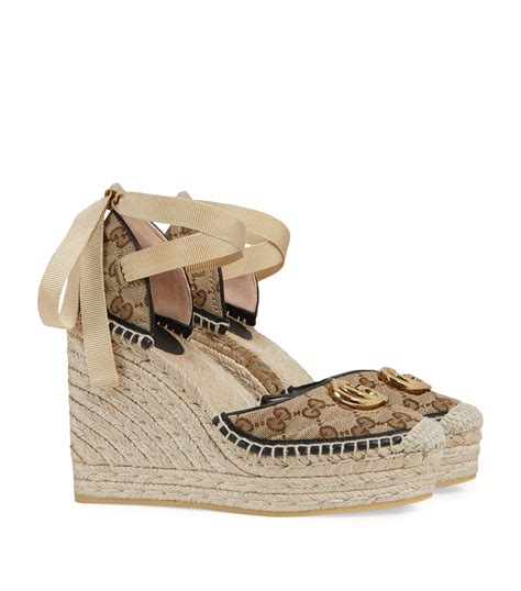 gucci replica wedges|Gucci Wedge Heels for Women for sale .